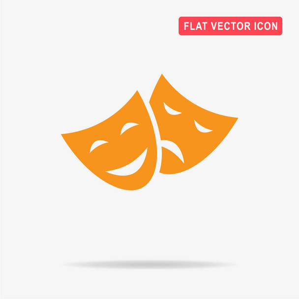 Theater icon. Vector concept illustration for design. - Vector, Image