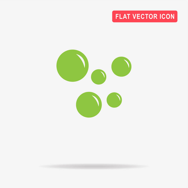 Icono de burbuja de jabón. Ilustración del concepto vectorial para el diseño
. - Vector, Imagen