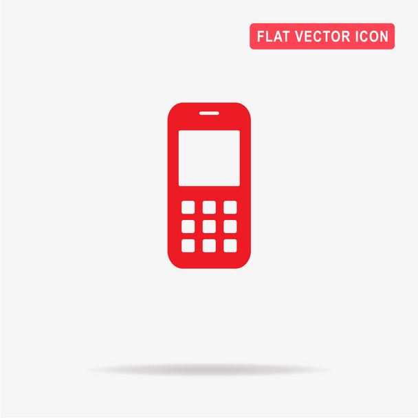 Mobile icon. Vector concept illustration for design. - Vector, Image