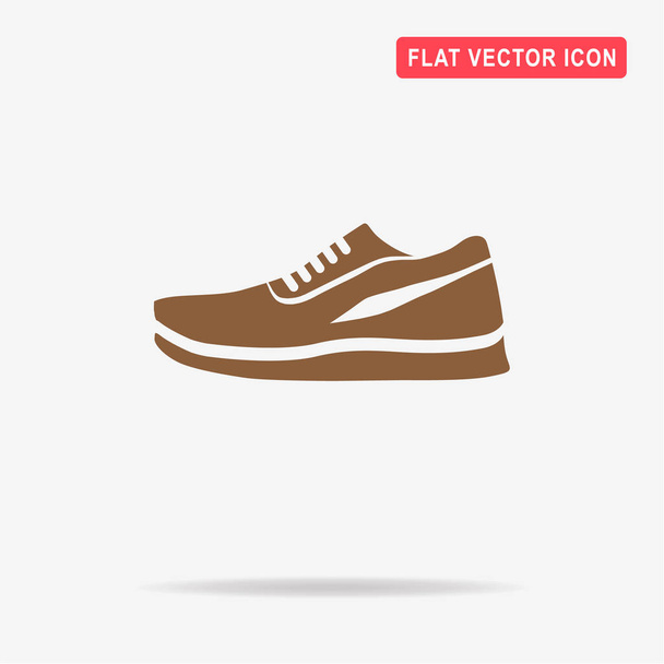 Icono de zapatos para correr. Ilustración del concepto vectorial para el diseño
. - Vector, imagen