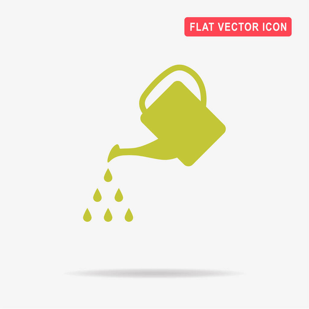 Watering can icon. Vector concept illustration for design. - Vector, Image