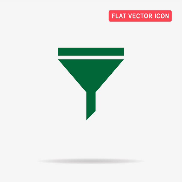 Filter icon. Vector concept illustration for design. - Vector, Image