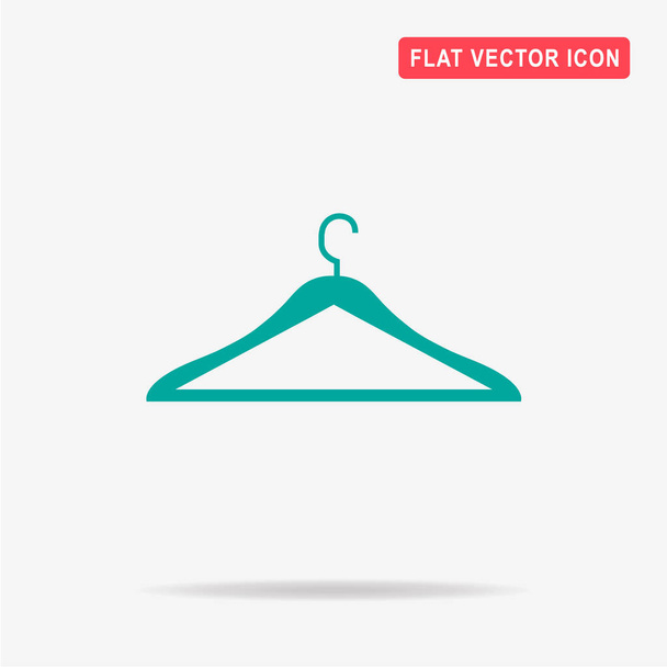 Hanger icon. Vector concept illustration for design. - Vector, Image