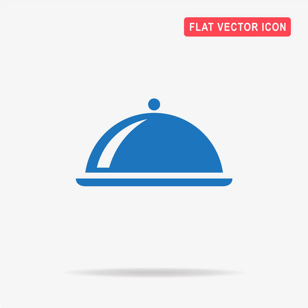 Premium Vector  Cloche serving dish restaurant cover dome plate covers to  keep food warm catering concept icon vector illustration flat style simple  image