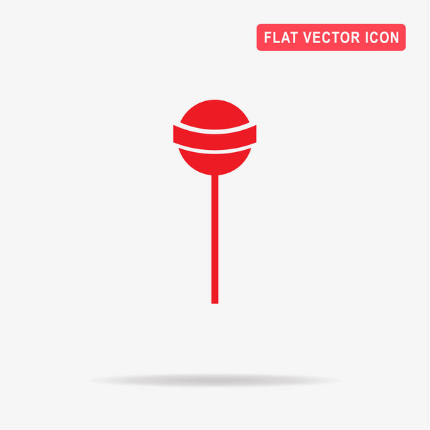 Lollipop icon. Vector concept illustration for design. - Vector, Image