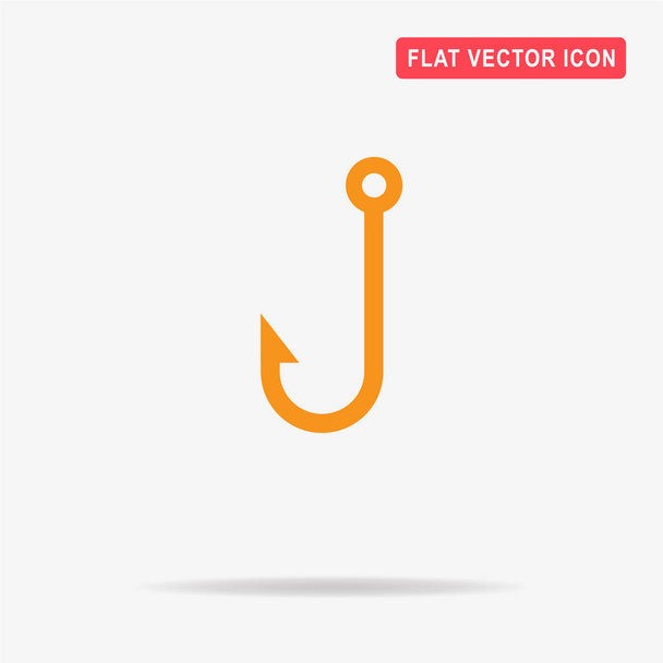Hook icon. Vector concept illustration for design. - Vector, Image