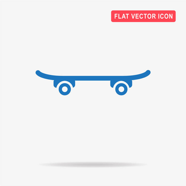 Skateboard-Symbol. Vektor-Konzept Illustration für Design. - Vektor, Bild