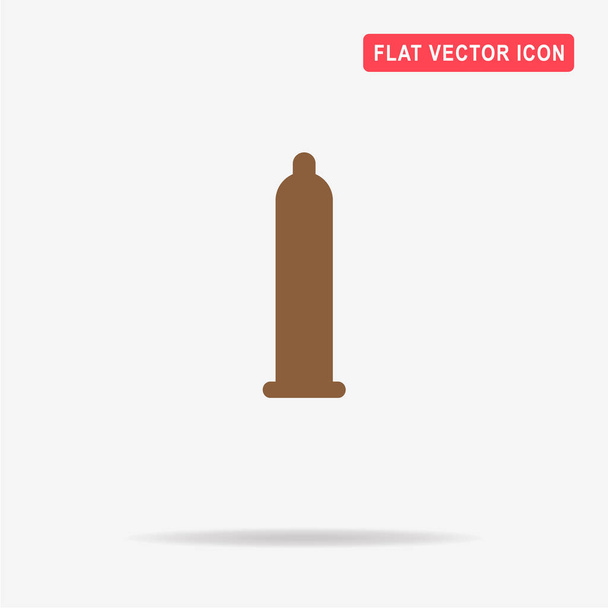 Icono del condón. Ilustración del concepto vectorial para el diseño
. - Vector, Imagen