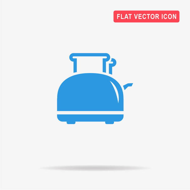 Toaster icon. Vector concept illustration for design. - Vector, Image
