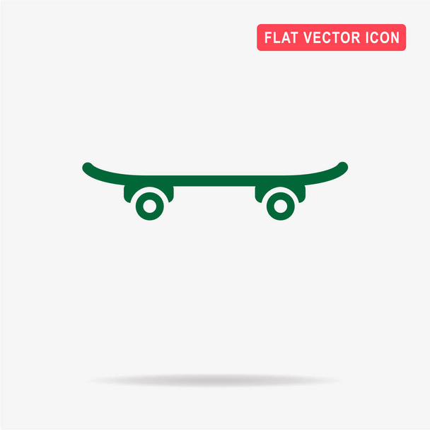 Skateboard pictogram. Vectorillustratie concept voor ontwerp. - Vector, afbeelding