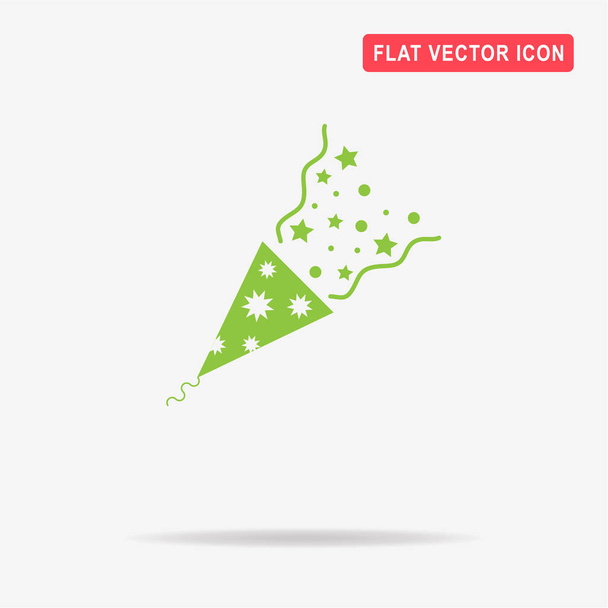 Popper icon. Vector concept illustration for design. - Vector, Image