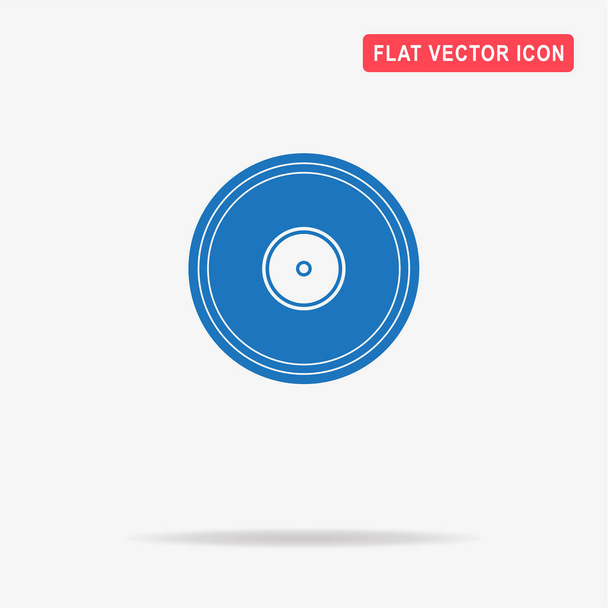 Icône vinyle gramophone. Illustration vectorielle de concept pour le design
. - Vecteur, image