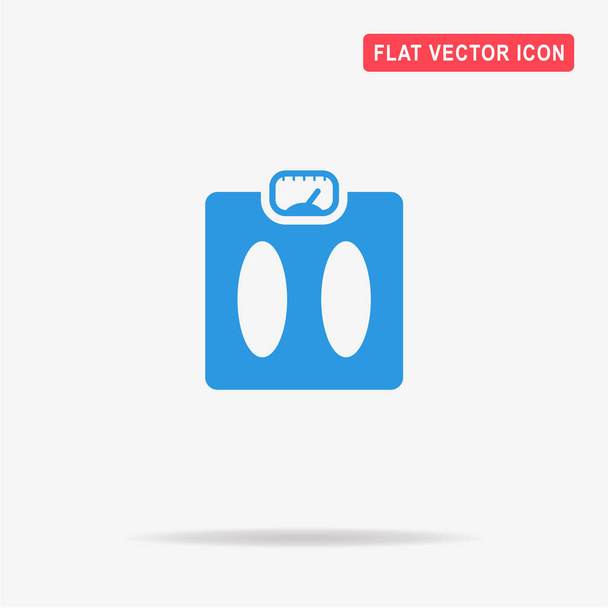Weight icon. Vector concept illustration for design. - Vector, Image