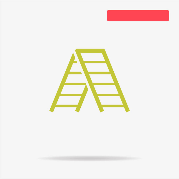 Ladder icon. Vector concept illustration for design. - Vector, Image