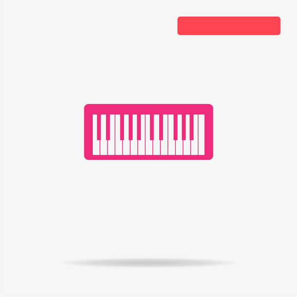 Icono del teclado Midi. Ilustración del concepto vectorial para el diseño
. - Vector, Imagen
