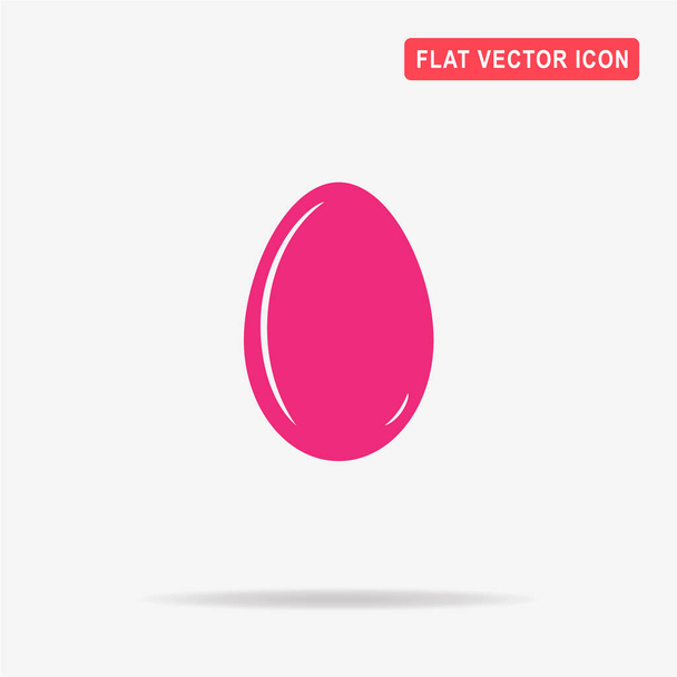 Icono del huevo. Ilustración del concepto vectorial para el diseño
. - Vector, Imagen
