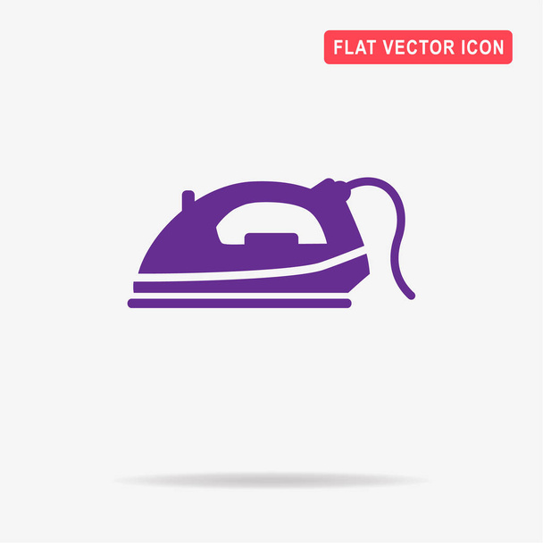 Iron icon. Vector concept illustration for design. - Vector, Image