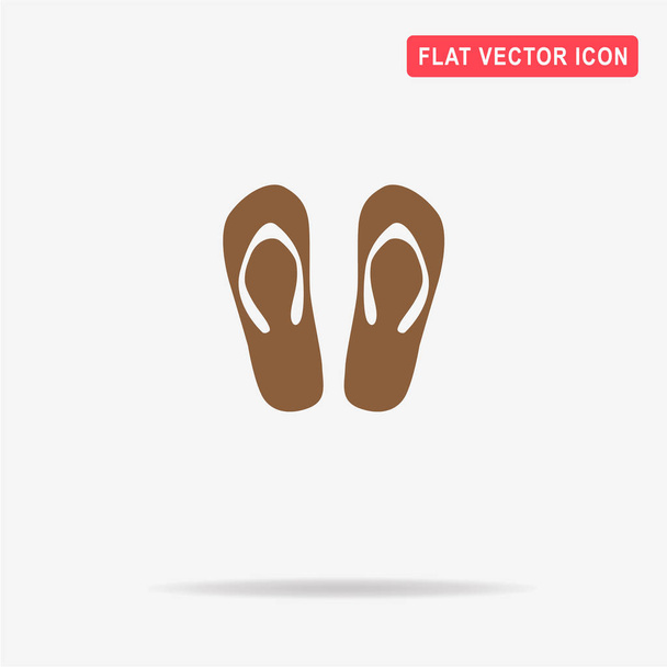 Icono de zapatillas. Ilustración del concepto vectorial para el diseño
. - Vector, Imagen