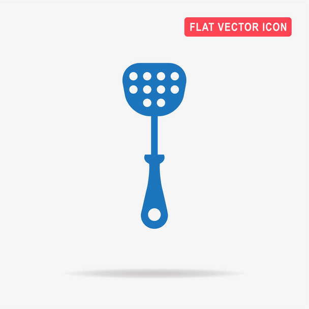 Kitchen spatula icon. Vector concept illustration for design. - Vector, Image