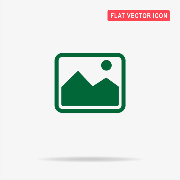 Picture icon. Vector concept illustration for design. - Vector, Image