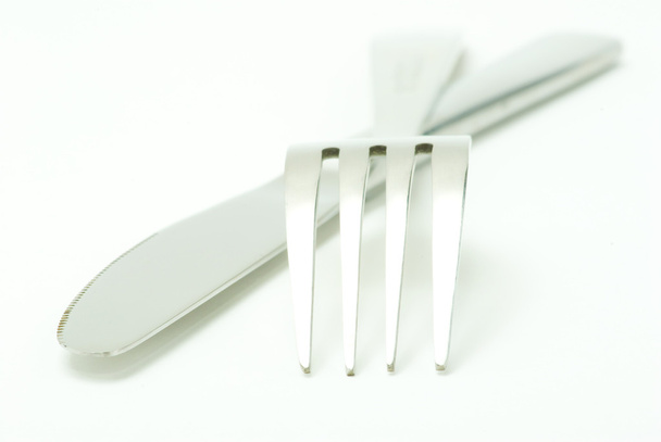 Fork with spoon - Foto, afbeelding