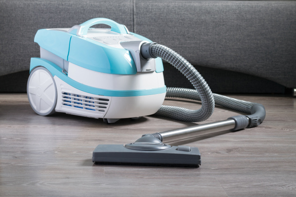 Modern vacuum cleaner with the function of dry and wet cleaning. - Photo, Image