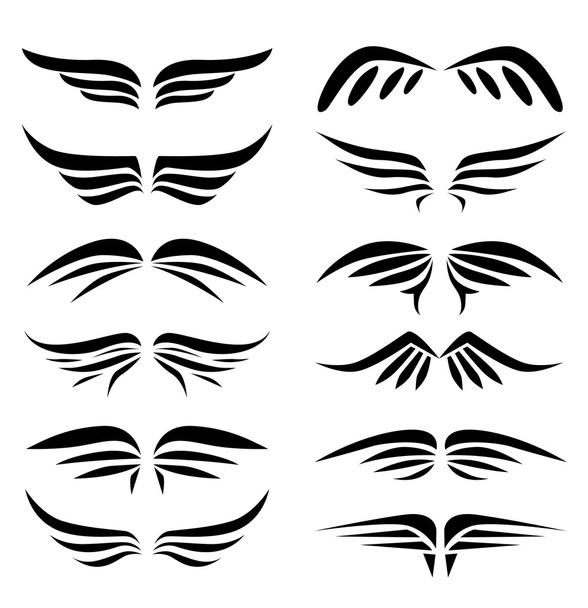Wings collection - Vector, Image