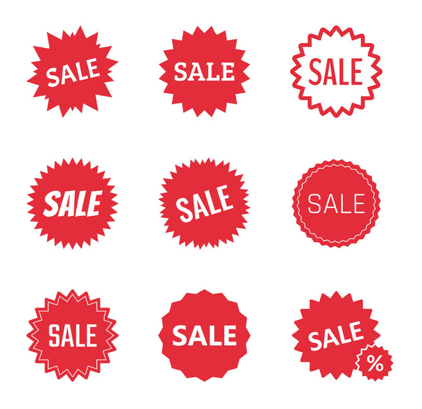 set di icone di vendita, progettazione vettoriale tag di vendita
 - Vettoriali, immagini