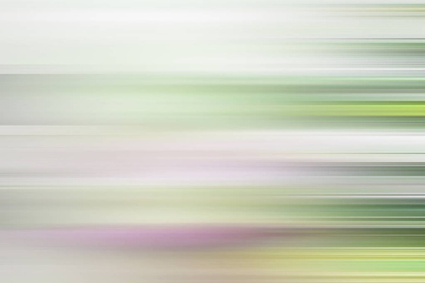 Conceptual bright motion blur linear colorful soft light gradient abstract design background or backdrop. A blurry wallpaper with contemporary elegant artistic lines as future stripe speed technology - Photo, Image