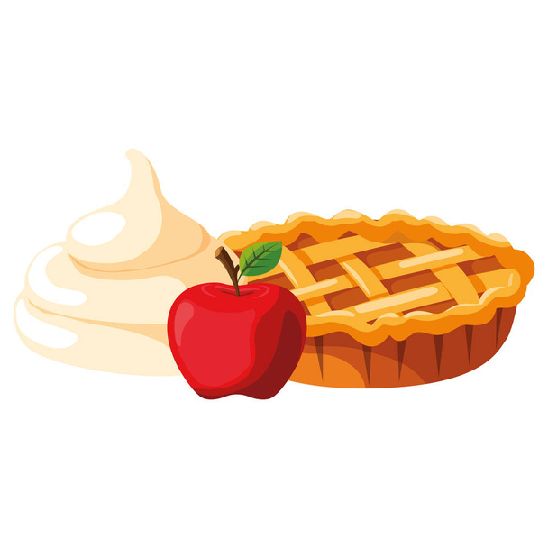 sweet pie design - Vector, Image
