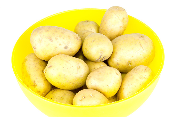 Kartoffeln im Karton - Foto, Bild