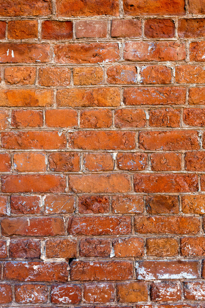 Vieux mur grunge grunge de briques rouges comme fond - Photo, image