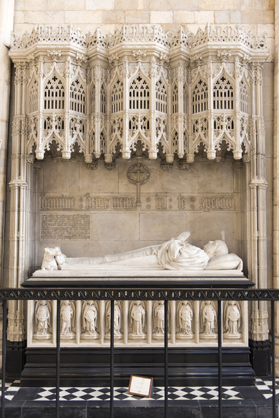 mauzoleum v york minster, Velká Británie - Fotografie, Obrázek
