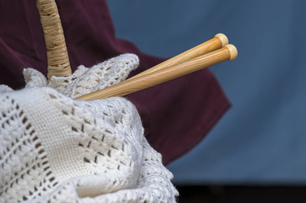 handmade wool and knitting - Photo, Image