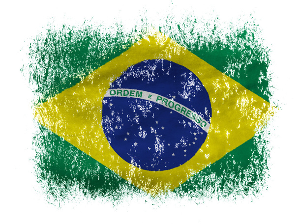 a brazil zászló - Fotó, kép
