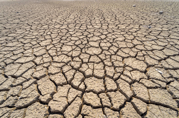 Suchého krakovaného poušť. Pozadí. Celosvětový nedostatek vody na planetě. - Fotografie, Obrázek