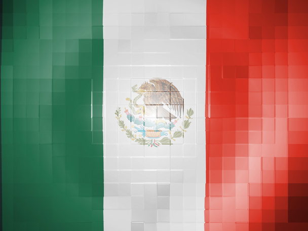 The Mexican flag - Photo, Image
