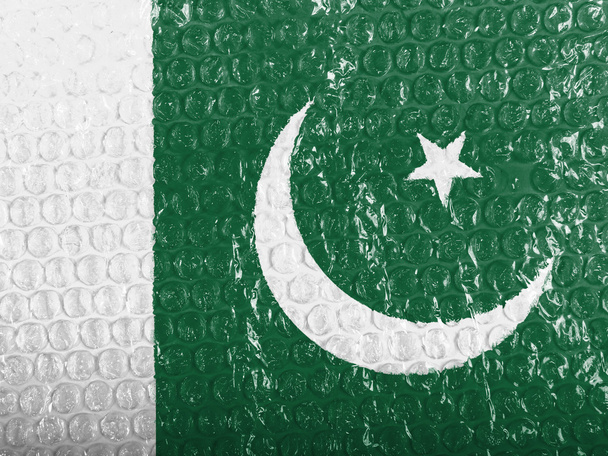Bandeira paquistanesa
 - Foto, Imagem