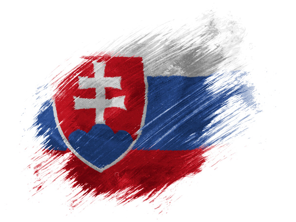 The Slovakia flag - Photo, Image
