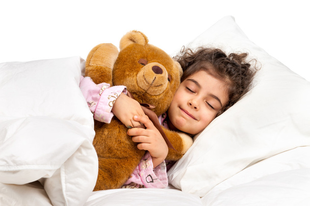 Fille endormie
 - Photo, image