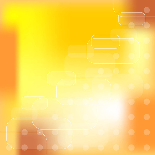 Fondo amarillo y naranja brillante con patrón de puntos
 - Vector, imagen