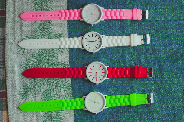 Multi Color wrist watches - Photo, Image