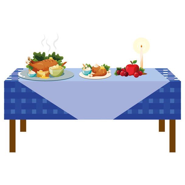 Thanksgiving holiday design - Vector, Image