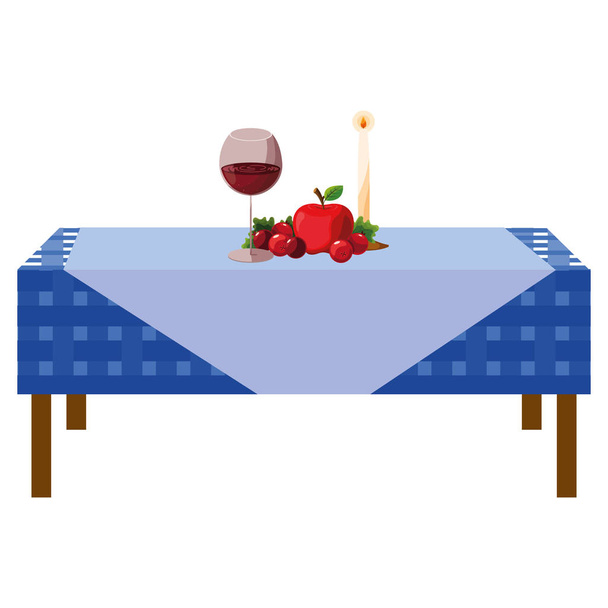 Thanksgiving celebration design - Vector, Image