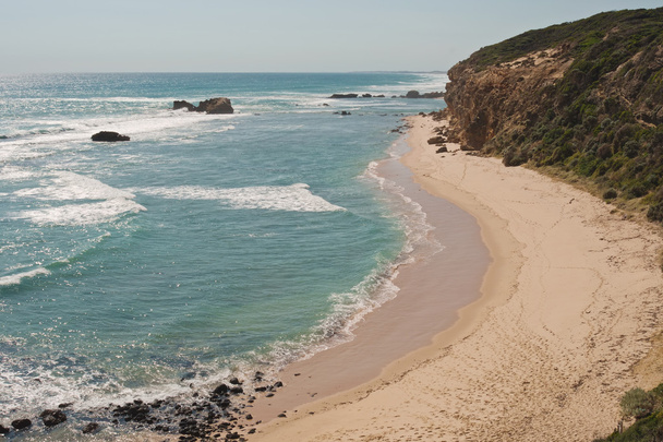 Залив с волнами и бликами
 - Фото, изображение
