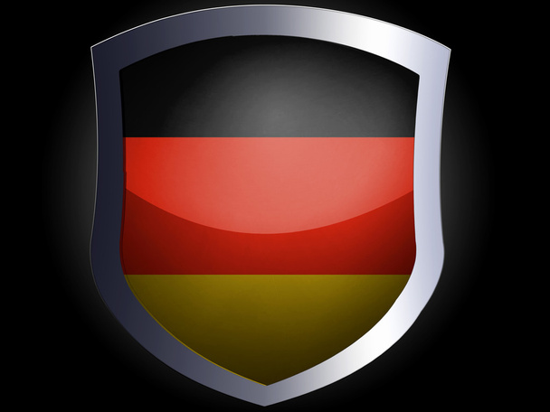 The German flag - Фото, изображение