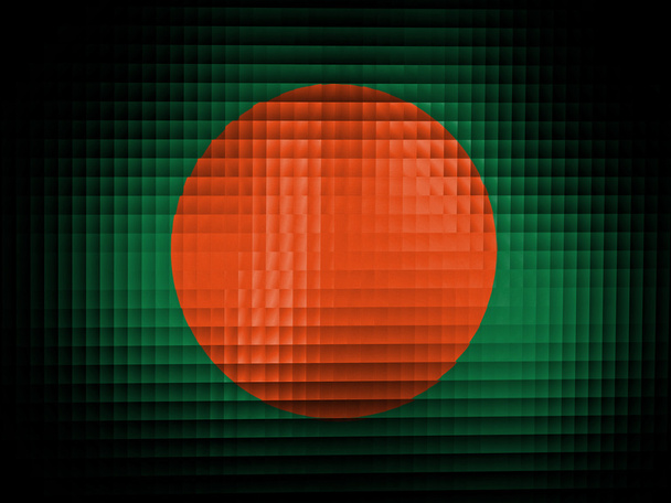 La bandiera del bangladesh
 - Foto, immagini