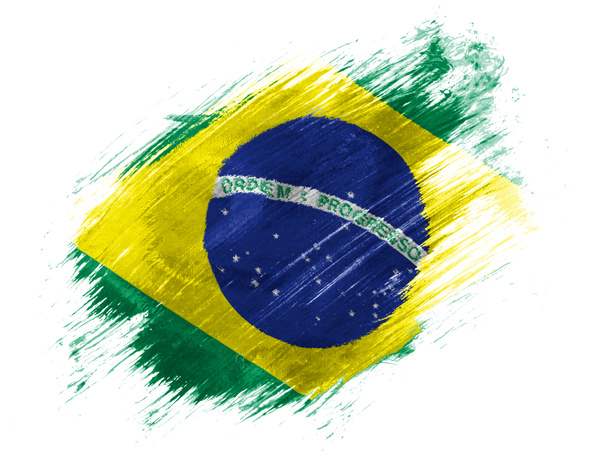 die brasilianische Flagge - Foto, Bild
