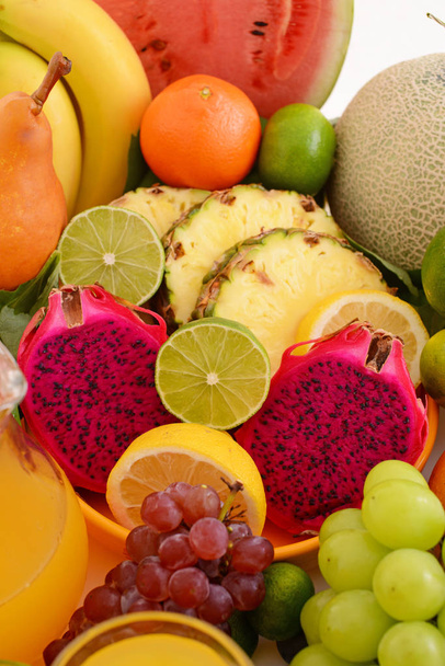 Delicious and fresh variety fruits - Photo, Image