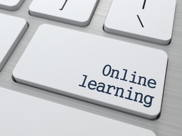 Концепция онлайн обучения. - Фото, изображение